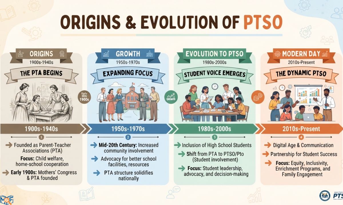 Origins and Evolution of PTSO