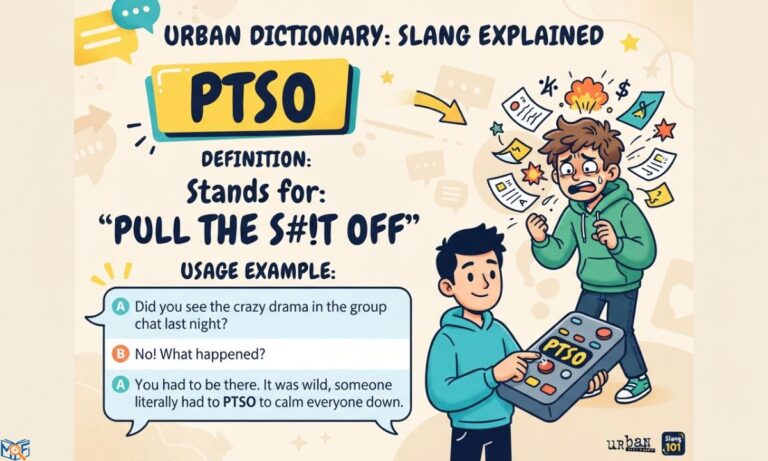 PTSO Meaning Slang Urban Dictionary