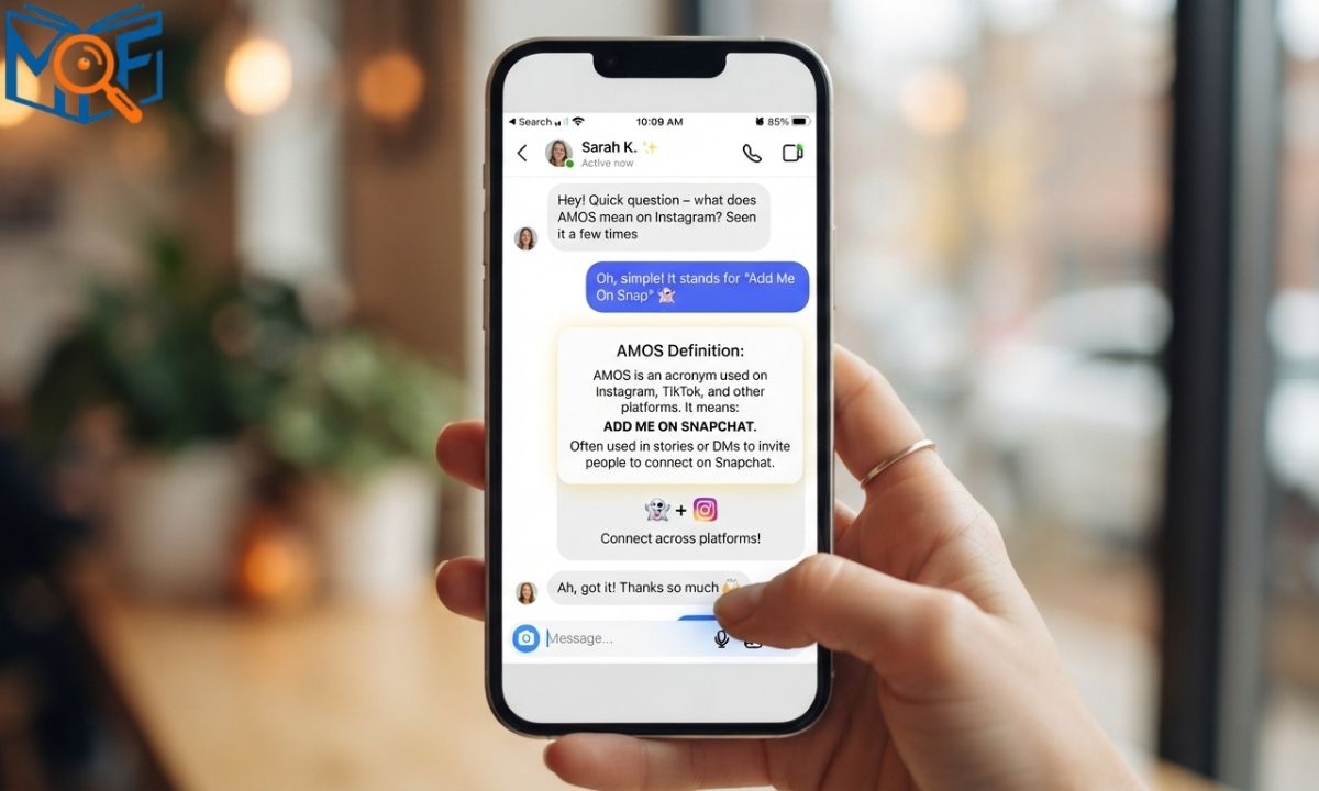 AMOS Meaning on Instagram in Conversation