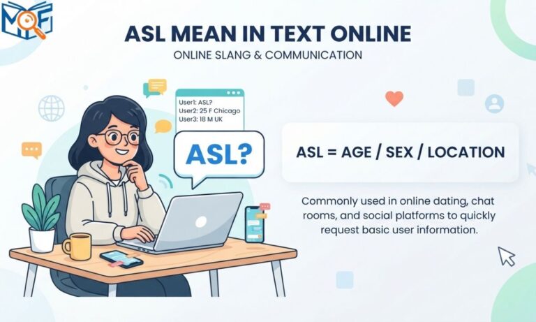 ASL Mean in Text Online