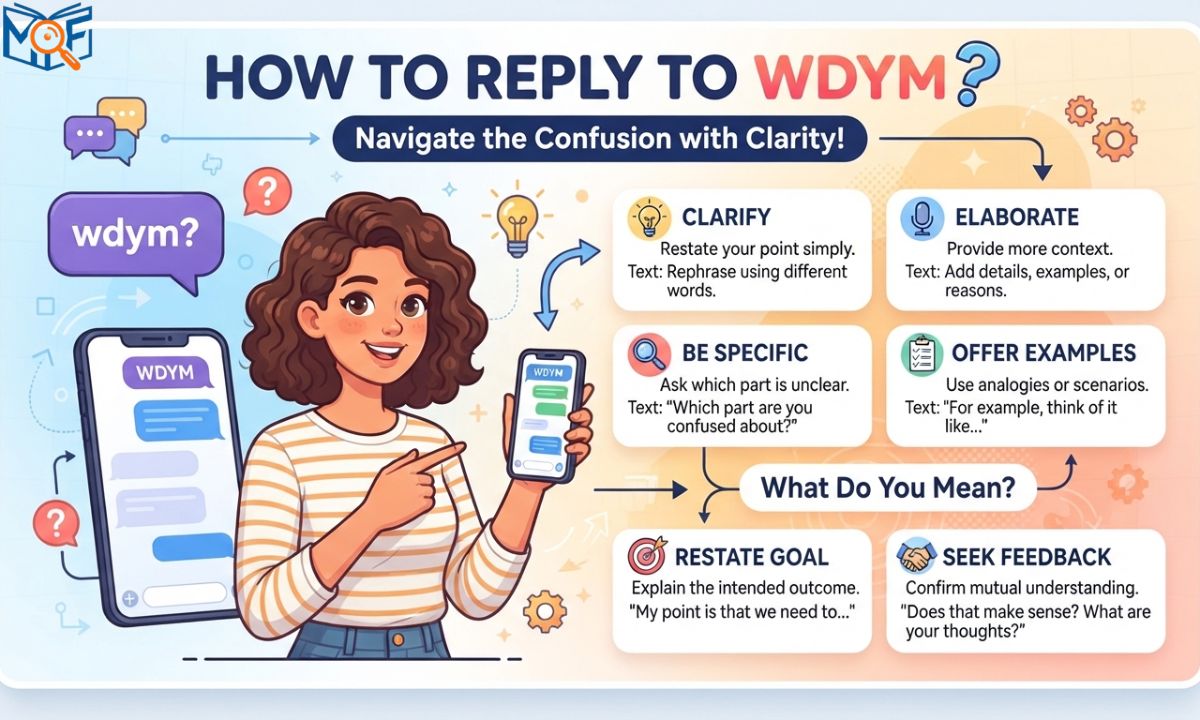 How to Reply to WDYM