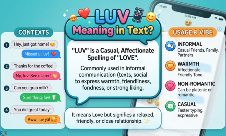 Luv Meaning in Text