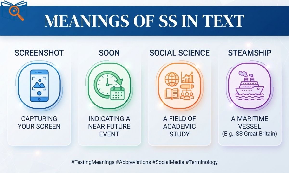 Meanings of SS in Text
