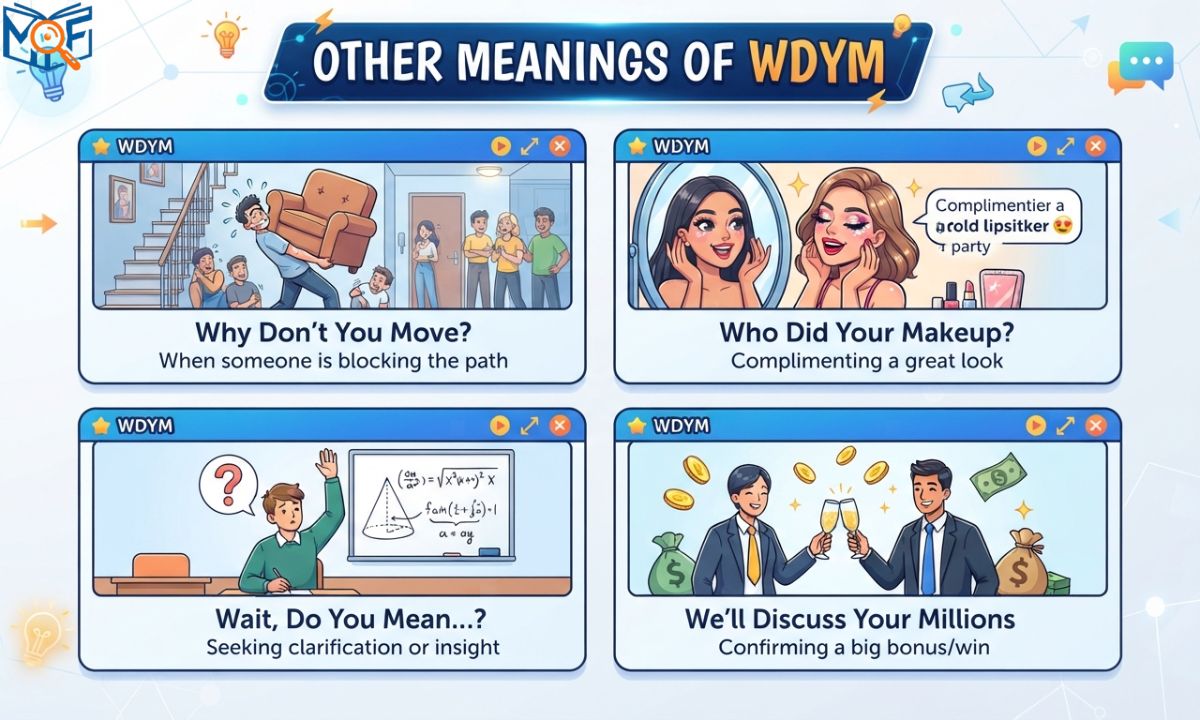 Other Meanings of WDYM