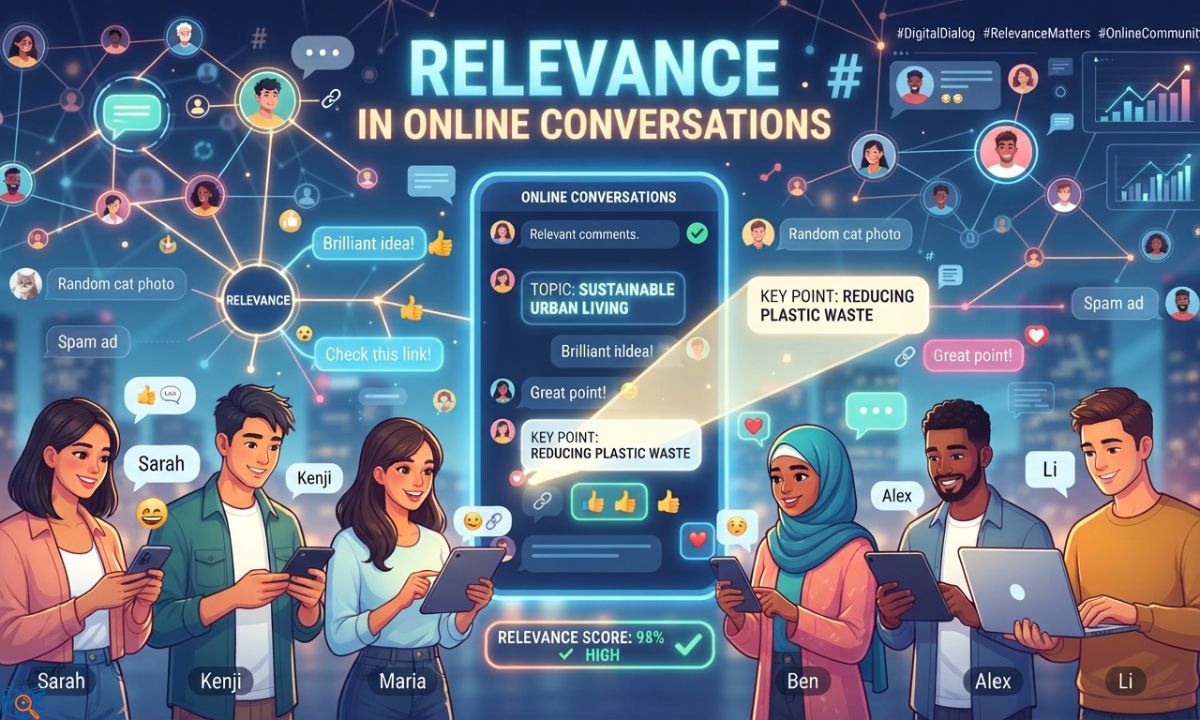 Relevance in Online Conversations