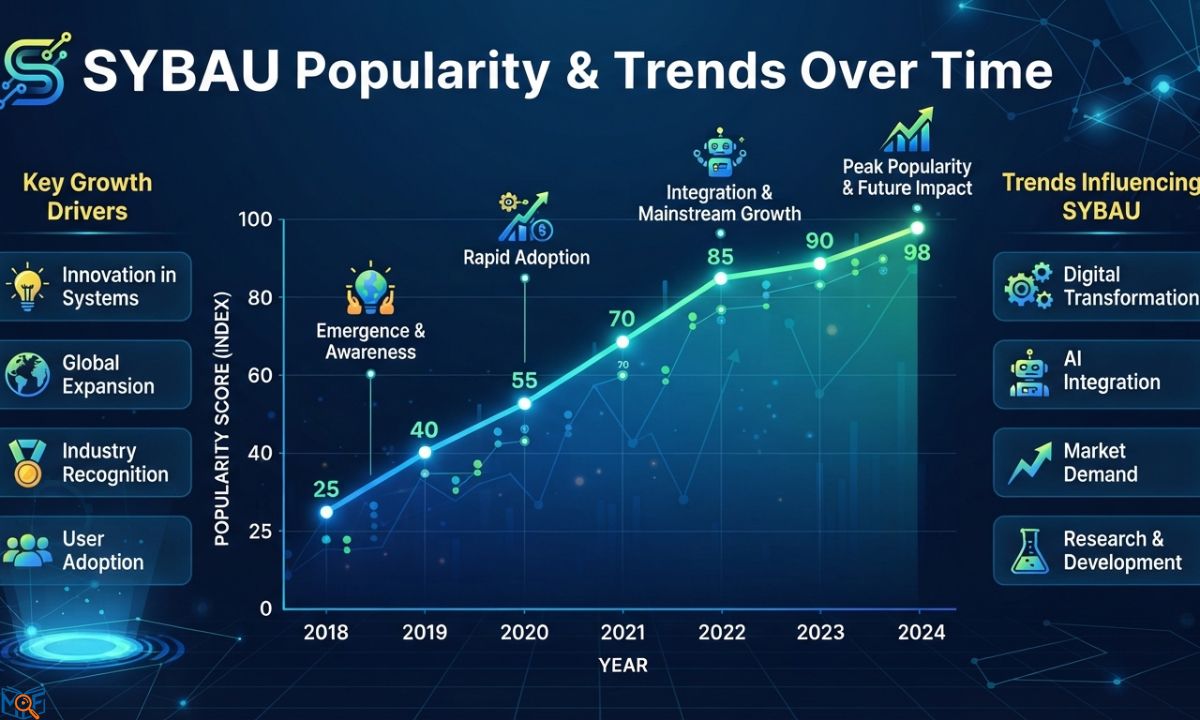 SYBAU popularity trends over time