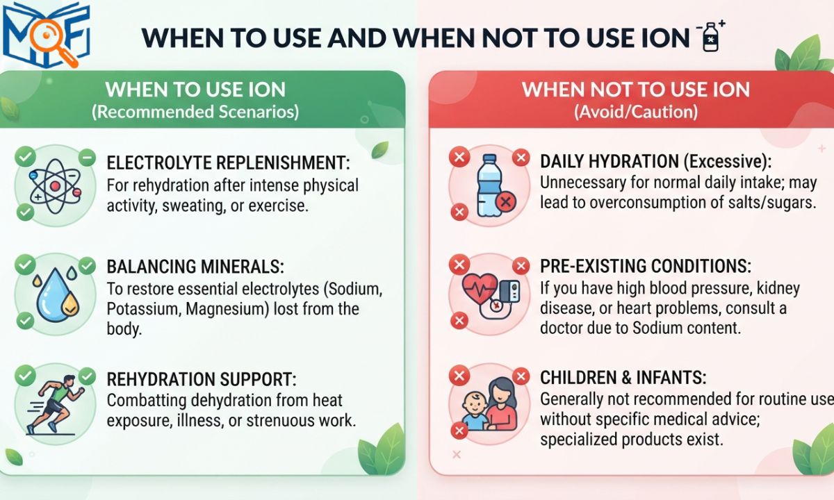 Use and When Not to Use ION