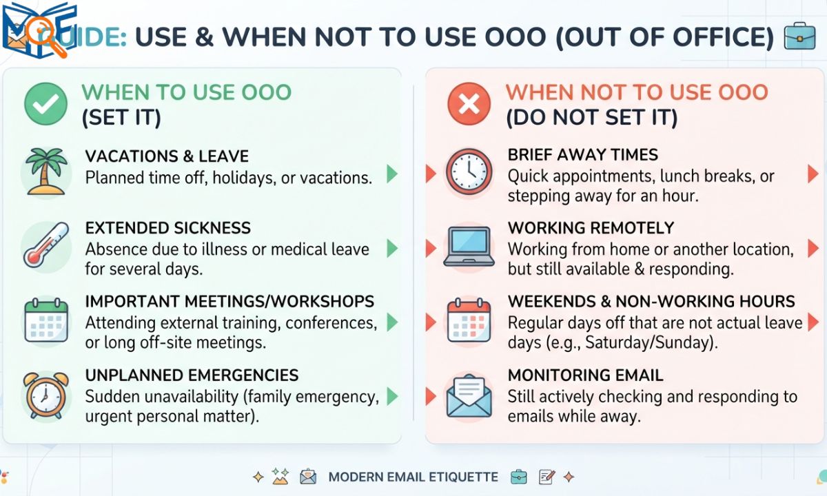 Use and When Not to Use OOO