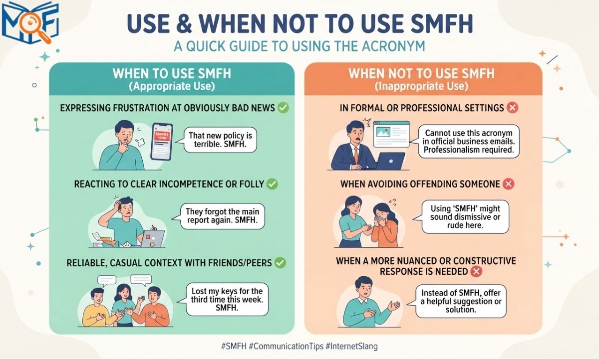 Use and When Not to Use SMFH