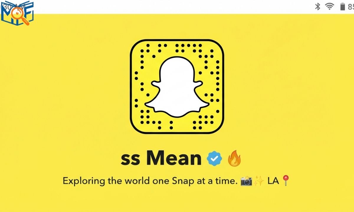 ss Mean on Snapchat
