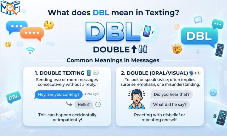 DBL Meaning in Text