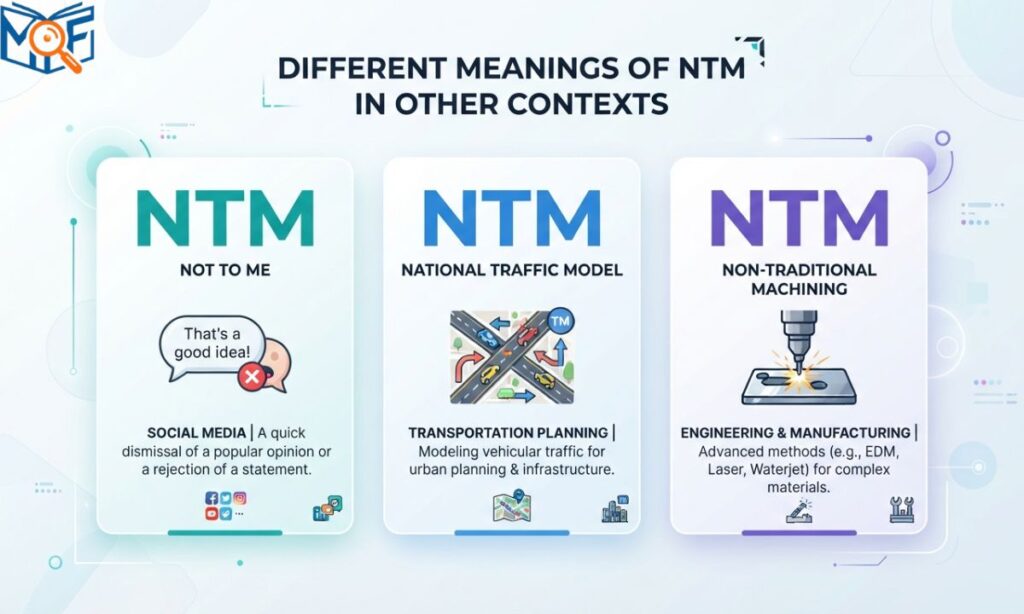 Different Meanings of NTM in Other Contexts