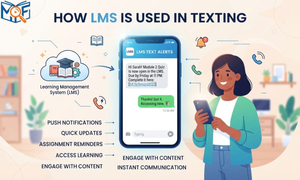 How LMS Is Used in Texting