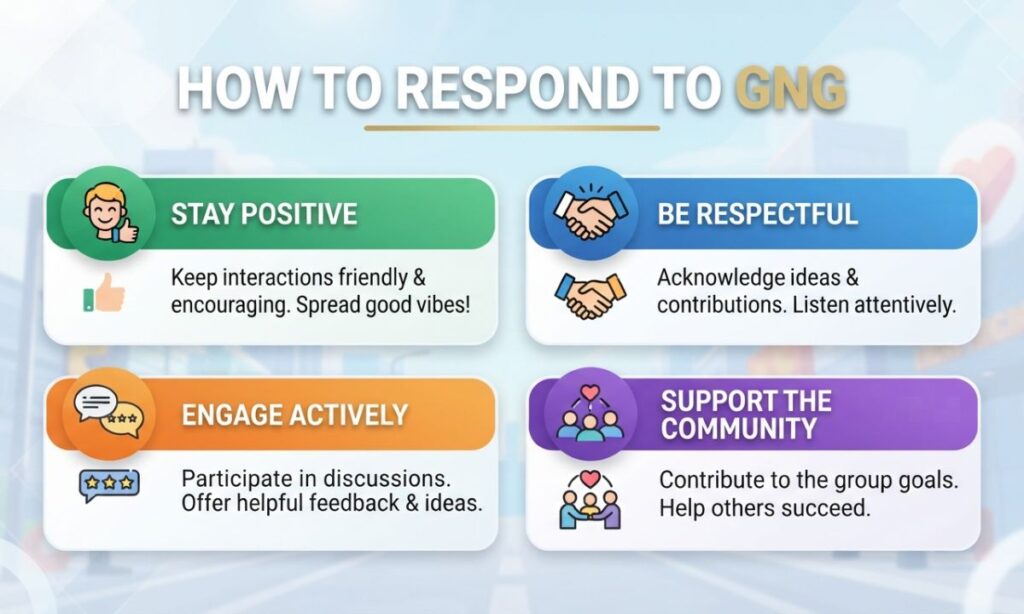  How to Respond GNG