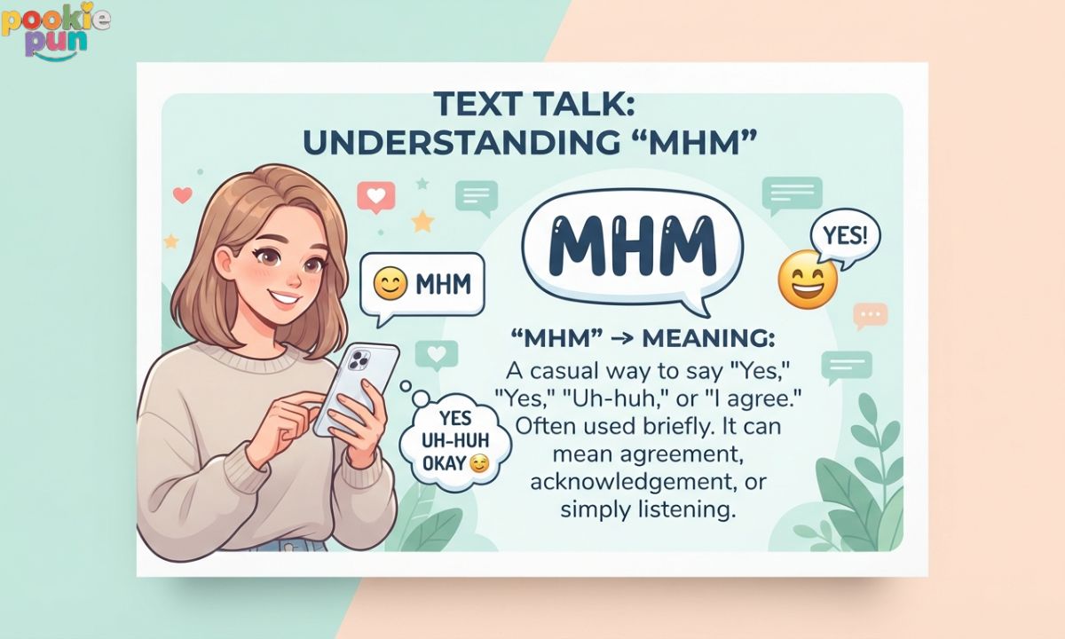 MHM mean in text from girl