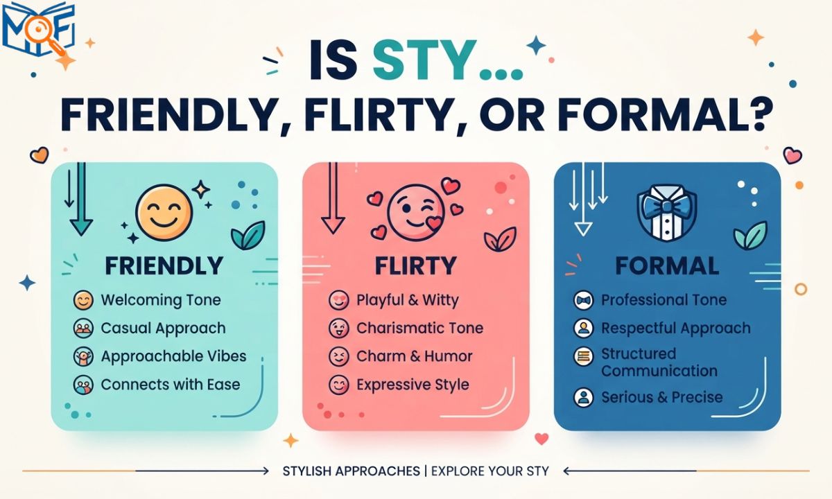 STY Friendly, Flirty, or Formal