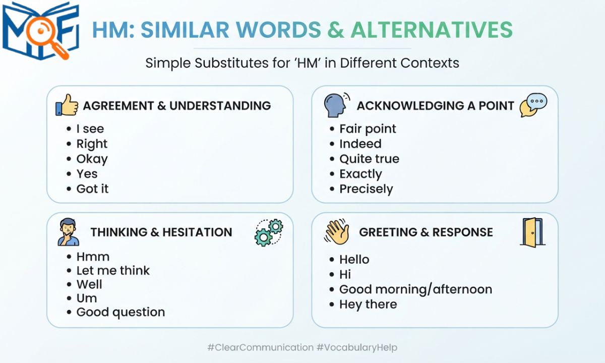 Similar Words or Alternatives