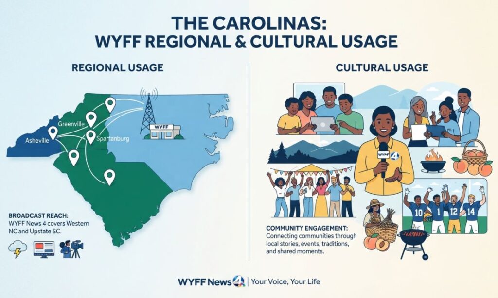 WYFF Regional & Cultural Usage
