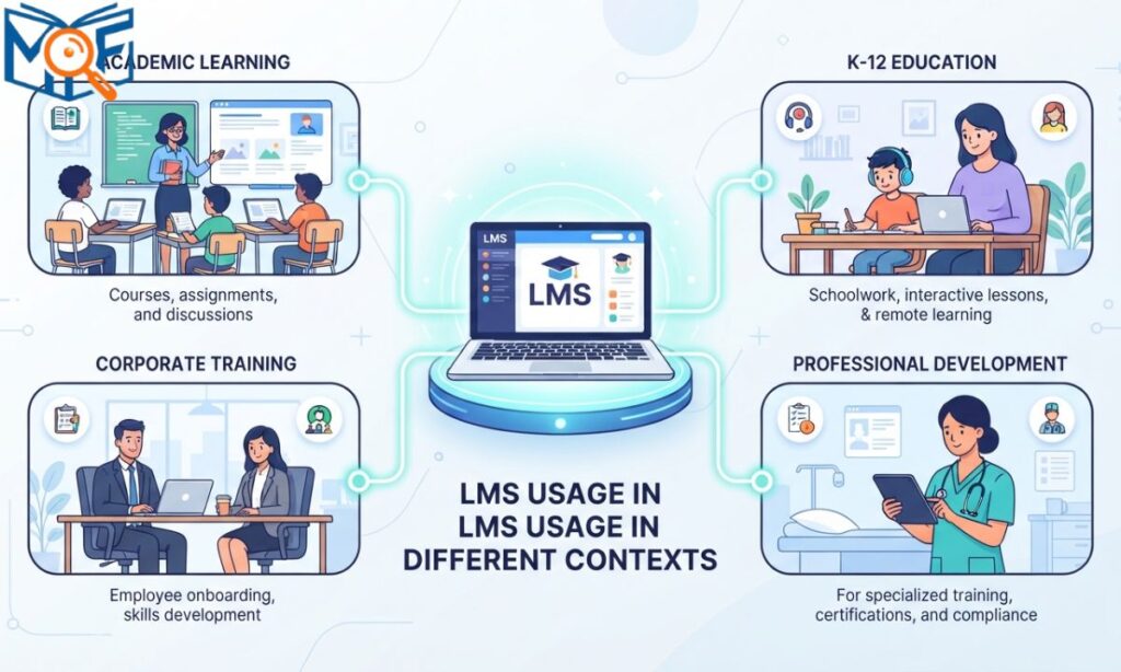 LMS Usage in Different Contexts